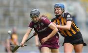 31 March 2019; Carrie Dolan of Galway in action against Claire Phelan of Kilkenny during the Littlewoods Ireland Camogie League Division 1 Final match between Kilkenny and Galway at Croke Park in Dublin. Photo by Piaras Ó Mídheach/Sportsfile