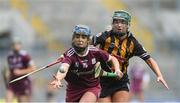 31 March 2019; Noreen Coen of Galway in action against Michelle Teehan of Kilkenny during the Littlewoods Ireland Camogie League Division 1 Final match between Kilkenny and Galway at Croke Park in Dublin. Photo by Piaras Ó Mídheach/Sportsfile