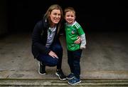 31 March 2019; Limerick supporters Sandra and Conor Walsh, from Ardagh, ahead of the Allianz Hurling League Division 1 Final match between Limerick and Waterford at Croke Park in Dublin. Photo by Ramsey Cardy/Sportsfile