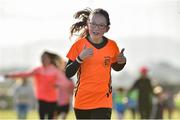 31 March 2019; Jane Lynch from Tralee, Co Kerry in action during the parkrun Ireland in partnership with Vhi Ireland, at Burgess GAA Grounds, Kilcolman, Nenagh in  Co. Tipperary. parkrun Ireland expanded their range of junior events to 19 with the introduction of the Heritage junior parkrun on Sunday morning. Junior parkruns are 2km long and cater for 4 to 14-year olds, free of charge providing a fun and safe environment for children to enjoy exercise. To register for a parkrun near you visit www.parkrun.ie. Photo by Matt Browne/Sportsfile