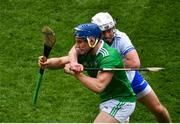 31 March 2019; Mike Casey of Limerick in action against Stephen Roche of Waterford during the Allianz Hurling League Division 1 Final match between Limerick and Waterford at Croke Park in Dublin. Photo by Ramsey Cardy/Sportsfile