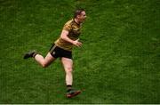 31 March 2019; Stephen O'Brien of Kerry celebrates after scoring his side's second goal during the Allianz Football League Division 1 Final match between Kerry and Mayo at Croke Park in Dublin. Photo by Ramsey Cardy/Sportsfile