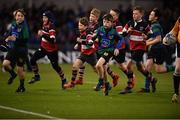30 March 2019; Action from the Bank of Ireland Half-Time Minis featuring Seapoint RFC and Wicklow RFC at the Heineken Champions Cup Quarter-Final between Leinster and Ulster at the Aviva Stadium in Dublin. Photo by David Fitzgerald/Sportsfile