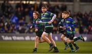 30 March 2019; Action from the Bank of Ireland Half-Time Minis featuring Seapoint RFC and Wicklow RFC at the Heineken Champions Cup Quarter-Final between Leinster and Ulster at the Aviva Stadium in Dublin. Photo by David Fitzgerald/Sportsfile