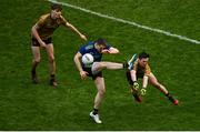 31 March 2019; Patrick Durcan of Mayo has a shot charged down by Paul Murphy of Kerry during the Allianz Football League Division 1 Final match between Kerry and Mayo at Croke Park in Dublin. Photo by Ramsey Cardy/Sportsfile