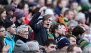 31 March 2019; A Mayo supporter during the Allianz Football League Division 1 Final match between Kerry and Mayo at Croke Park in Dublin. Photo by Piaras Ó Mídheach/Sportsfile