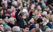 31 March 2019; A Mayo supporter during the Allianz Football League Division 1 Final match between Kerry and Mayo at Croke Park in Dublin. Photo by Piaras Ó Mídheach/Sportsfile