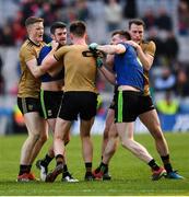 31 March 2019; Kerry and Mayo players tussle during the Allianz Football League Division 1 Final match between Kerry and Mayo at Croke Park in Dublin. Photo by Stephen McCarthy/Sportsfile