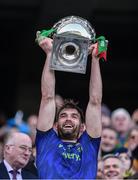 31 March 2019; Aidan O'Shea of Mayo lifts the cup after the Allianz Football League Division 1 Final match between Kerry and Mayo at Croke Park in Dublin. Photo by Piaras Ó Mídheach/Sportsfile