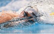 31 March 2019; Jordan Sloan of Ncd Bangor, Co. Down, competes in the Male 200m Freestyle Open Final during the Irish Long Course Swimming Championships at the National Aquatic Centre in Abbotstown, Dublin. Photo by Harry Murphy/Sportsfile