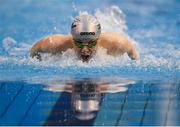 31 March 2019; Jeremy O'Connor of NCL Limerick, Co. Limerick competes in the Male 100m Butterfly Junior Final during the Irish Long Course Swimming Championships at the National Aquatic Centre in Abbotstown, Dublin. Photo by Harry Murphy/Sportsfile