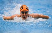 31 March 2019; Rachel Vaughan of Kilkenny, Co. Kilkenny competes in the Female 200m IM Junior Final during the Irish Long Course Swimming Championships at the National Aquatic Centre in Abbotstown, Dublin. Photo by Harry Murphy/Sportsfile