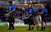 30 March 2019; Leinster drummers prior to the Heineken Champions Cup Quarter-Final between Leinster and Ulster at the Aviva Stadium in Dublin. Photo by David Fitzgerald/Sportsfile