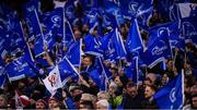 30 March 2019; Leinster supporters during the Heineken Champions Cup Quarter-Final between Leinster and Ulster at the Aviva Stadium in Dublin. Photo by David Fitzgerald/Sportsfile