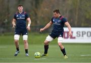 1 April 2019; CJ Stander, right, and Fineen Wycherley during Munster Rugby Squad Training at University of Limerick in Limerick. Photo by Piaras Ó Mídheach/Sportsfile