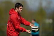 1 April 2019; Billy Holland during Munster Rugby Squad Training at University of Limerick in Limerick. Photo by Piaras Ó Mídheach/Sportsfile