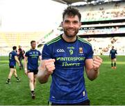 31 March 2019; Aidan O'Shea of Mayo celebrates after the Allianz Football League Division 1 Final match between Kerry and Mayo at Croke Park in Dublin. Photo by Ray McManus/Sportsfile