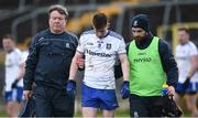 16 March 2019; Karl O'Connell of Monaghan leaves the field injured during the Allianz Football League Division 1 Round 6 match between Monaghan and Cavan at St Tiernach's Park in Clones, Monaghan. Photo by Oliver McVeigh/Sportsfile