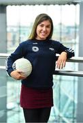 5 April 2019; The Women’s Gaelic Players Association, WGPA, presented its 2019 third-level scholarships on Friday 5th April at PWC headquarters in Dublin. A total of 46 scholarships have been awarded to third-level students across multiple colleges who play intercounty Camogie and Ladies Football. The scholarship scheme recognises the efforts of WGPA members in pursuing a dual career, enabling them to focus their attention on taking opportunities for ongoing personal and professional development whilst striving for excellence as athletes. Pictured is Joanne Cregg of Roscommon. Photo by Sam Barnes/Sportsfile