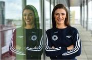 5 April 2019; The Women’s Gaelic Players Association, WGPA, presented its 2019 third-level scholarships on Friday 5th April at PWC headquarters in Dublin. A total of 46 scholarships have been awarded to third-level students across multiple colleges who play intercounty Camogie and Ladies Football. The scholarship scheme recognises the efforts of WGPA members in pursuing a dual career, enabling them to focus their attention on taking opportunities for ongoing personal and professional development whilst striving for excellence as athletes. Pictured is Joanne Barrett of Tyrone. Photo by Sam Barnes/Sportsfile