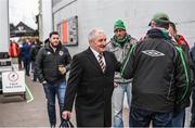 5 April 2019; Cork City manager John Caulfield arrives prior to the SSE Airtricity League Premier Division match between Cork City and Shamrock Rovers at Turners Cross in Cork. Photo by Stephen McCarthy/Sportsfile
