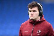 5 April 2019; Jacob Stockdale of Ulster prior to the Guinness PRO14 Round 19 match between Glasgow Warriors and Ulster at Scotstoun Stadium in Glasgow, Scotland. Photo by Ross Parker/Sportsfile