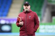 5 April 2019; Ulster coach Dan McFarland  prior to the Guinness PRO14 Round 19 match between Glasgow Warriors and Ulster at Scotstoun Stadium in Glasgow, Scotland. Photo by Ross Parker/Sportsfile