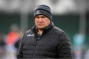 5 April 2019; Glasgow Warriors coach David Rennie prior to the Guinness PRO14 Round 19 match between Glasgow Warriors and Ulster at Scotstoun Stadium in Glasgow, Scotland. Photo by Ross Parker/Sportsfile