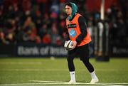 5 April 2019; Joey Carbery of Munster during half time of the Guinness PRO14 Round 19 match between Munster and Cardiff Blues at Irish Independent Park in Cork. Photo by Diarmuid Greene/Sportsfile