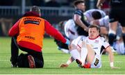 5 April 2019; Michael Lowry of Ulster goes off injured during the Guinness PRO14 Round 19 match between Glasgow Warriors and Ulster at Scotstoun Stadium in Glasgow, Scotland. Photo by Ross Parker/Sportsfile