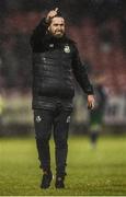 5 April 2019; Shamrock Rovers manager Stephen Bradley following the SSE Airtricity League Premier Division match between Cork City and Shamrock Rovers at Turners Cross in Cork. Photo by Stephen McCarthy/Sportsfile