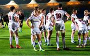 5 April 2019; Ulster players look dejected following the Guinness PRO14 Round 19 match between Glasgow Warriors and Ulster at Scotstoun Stadium in Glasgow, Scotland. Photo by Ross Parker/Sportsfile