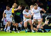 5 April 2019; Tom O'Toole of Ulster on the ball during the Guinness PRO14 Round 19 match between Glasgow Warriors and Ulster at Scotstoun Stadium in Glasgow, Scotland. Photo by Ross Parker/Sportsfile