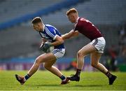 6 April 2019; Evan O’Carroll of Laois in action against Ronan Wallace of Westmeath during the Allianz Football League Division 3 Final match between Laois and Westmeath at Croke Park in Dublin. Photo by Ray McManus/Sportsfile