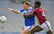 6 April 2019; Paul Cahillane of Laois in action against Boidu Sayeh of Westmeath  during the Allianz Football League Division 3 Final match between Laois and Westmeath at Croke Park in Dublin. Photo by Ray McManus/Sportsfile