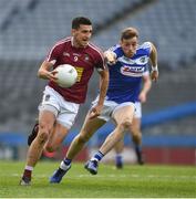 6 April 2019; Denis Corroonof Westmeath in action against Kieran Lillis of Laois during the Allianz Football League Division 3 Final match between Laois and Westmeath at Croke Park in Dublin. Photo by Ray McManus/Sportsfile