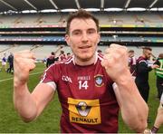 6 April 2019; Kieran Martin of Westmeath celebrates after the Allianz Football League Division 3 Final match between Laois and Westmeath at Croke Park in Dublin. Photo by Ray McManus/Sportsfile