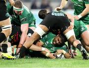 6 April 2019; Jarrad Butler of Connacht Rugby in a ruck during the Guinness PRO14 Round 19 game between Zebre Rugby Club and Connacht Rugby at Stadio Lanfranchi in Parma, Italy. Photo by Roberto Bregani/Sportsfile