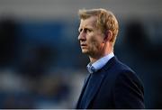 6 April 2019; Leinster head coach Leo Cullen ahead of the Guinness PRO14 Round 19 match between Leinster and Benetton at the RDS Arena in Dublin. Photo by Ramsey Cardy/Sportsfile