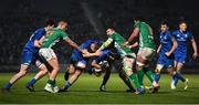 6 April 2019; Scott Fardy of Leinster is tackled by Irne Herbst of Benetton during the Guinness PRO14 Round 19 match between Leinster and Benetton at the RDS Arena in Dublin. Photo by David Fitzgerald/Sportsfile