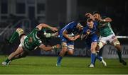6 April 2019; Max Deegan of Leinster is tackled by Braam Steyn of Benetton during the Guinness PRO14 Round 19 match between Leinster and Benetton at the RDS Arena in Dublin. Photo by David Fitzgerald/Sportsfile