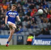 6 April 2019; Evan O’Carroll of Laois during the Allianz Football League Division 3 Final match between Laois and Westmeath at Croke Park in Dublin. Photo by Ray McManus/Sportsfile