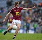 6 April 2019; John Heslin of Westmeath during the Allianz Football League Division 3 Final match between Laois and Westmeath at Croke Park in Dublin. Photo by Ray McManus/Sportsfile