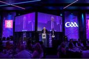 6 April 2019; Denis O'Callaghan, Head of AIB Retail Banking, during the AIB GAA Club Player 2018/19 Awards at Croke Park in Dublin. Photo by Stephen McCarthy/Sportsfile