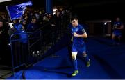 6 April 2019; Luke McGrath of Leinster during the Guinness PRO14 Round 19 match between Leinster and Benetton at the RDS Arena in Dublin. Photo by Ramsey Cardy/Sportsfile