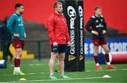 5 April 2019; Munster forwards coach Jerry Flannery during the Guinness PRO14 Round 19 match between Munster and Cardiff Blues at Irish Independent Park in Cork. Photo by Ramsey Cardy/Sportsfile