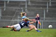 07 April 2019; Siobhan Killeen of Dublin scores a goal past Cork goalkeeper Caoimhe Moore during the Lidl Ladies NFL Round 7 match between Cork and Dublin at Mallow in Co. Cork. Photo by Matt Browne/Sportsfile