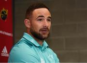 8 April 2019; Alby Mathewson during a Munster Rugby Press Conference at the University of Limerick in Limerick. Photo by Harry Murphy/Sportsfile