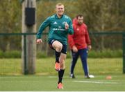 8 April 2019; Keith Earls during Munster Rugby Squad Training at the University of Limerick in Limerick. Photo by Harry Murphy/Sportsfile