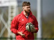 8 April 2019; Darren O'Shea during Munster Rugby Squad Training at the University of Limerick in Limerick. Photo by Harry Murphy/Sportsfile